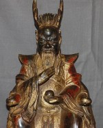 Antiker Dragon King in Bronze Ming Dynastie